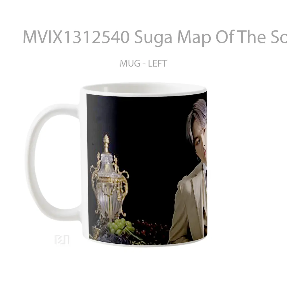 Mug Suga Map Of The Soul 7 Gelas Keramik Unik - All-side / Desain