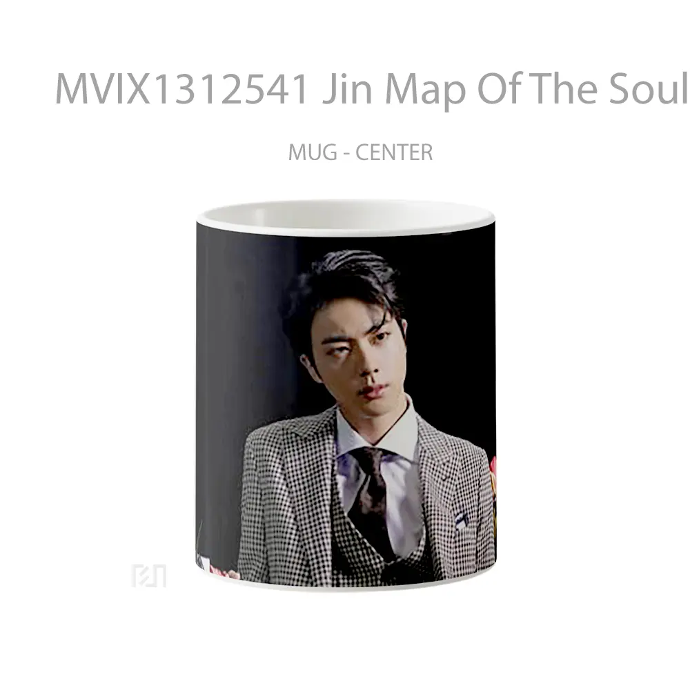 Mug Jin Map Of The Soul 7 Gelas Keramik Unik