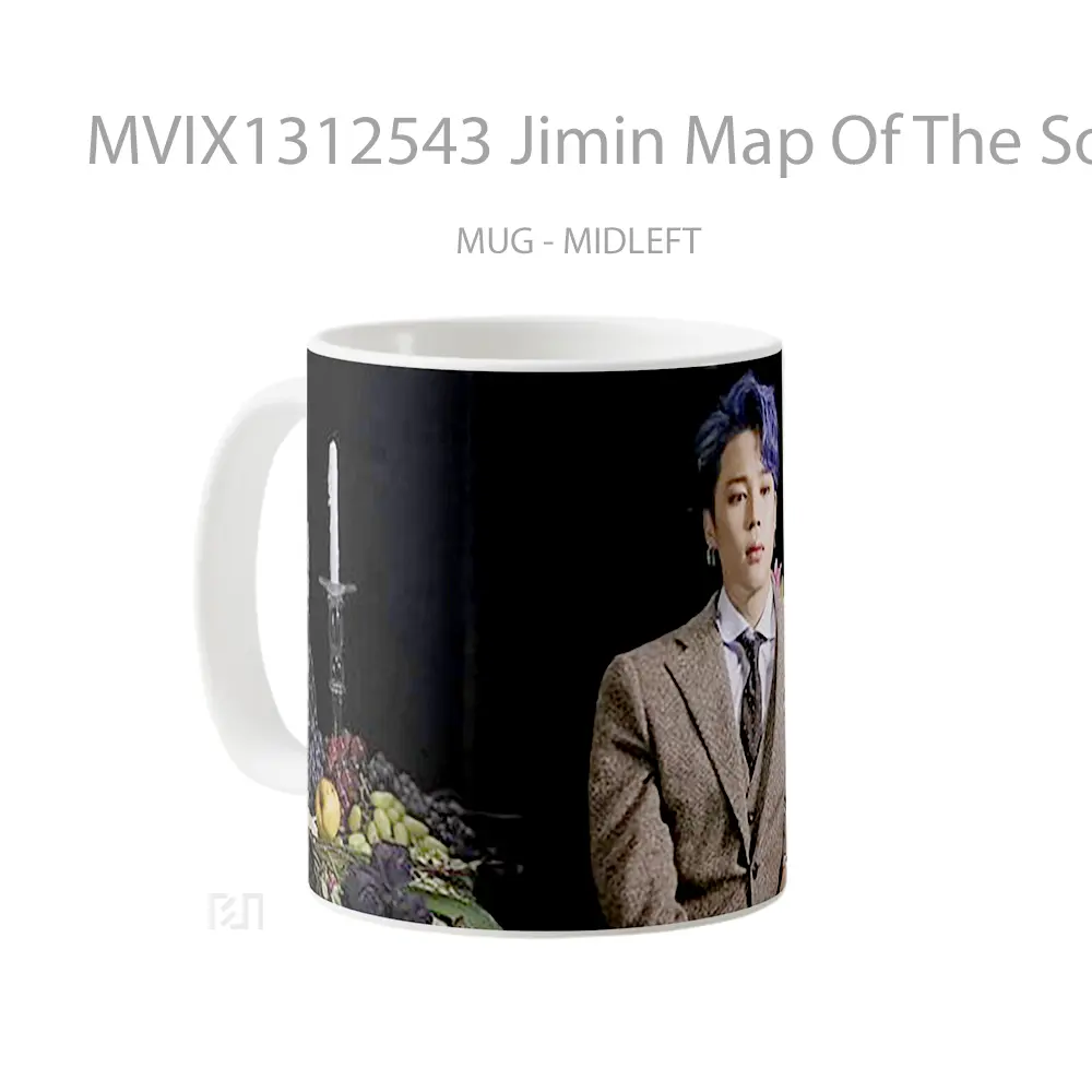 Mug Jimin Map Of The Soul 7 Gelas Keramik Unik - All-side / Desain