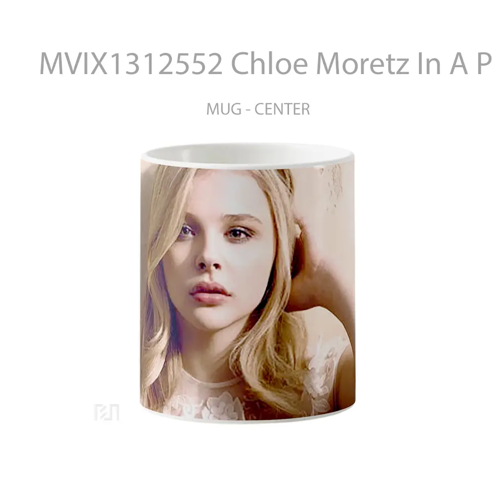 Mug Chloe Moretz In A Pink Dress Gelas Keramik Unik
