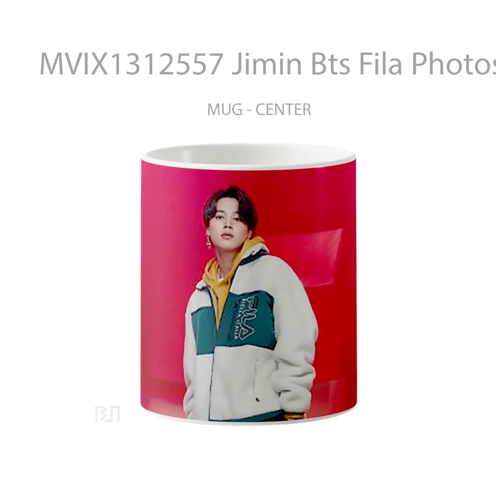 Mug Jimin Bts Fila Photoshoot Gelas Keramik Unik