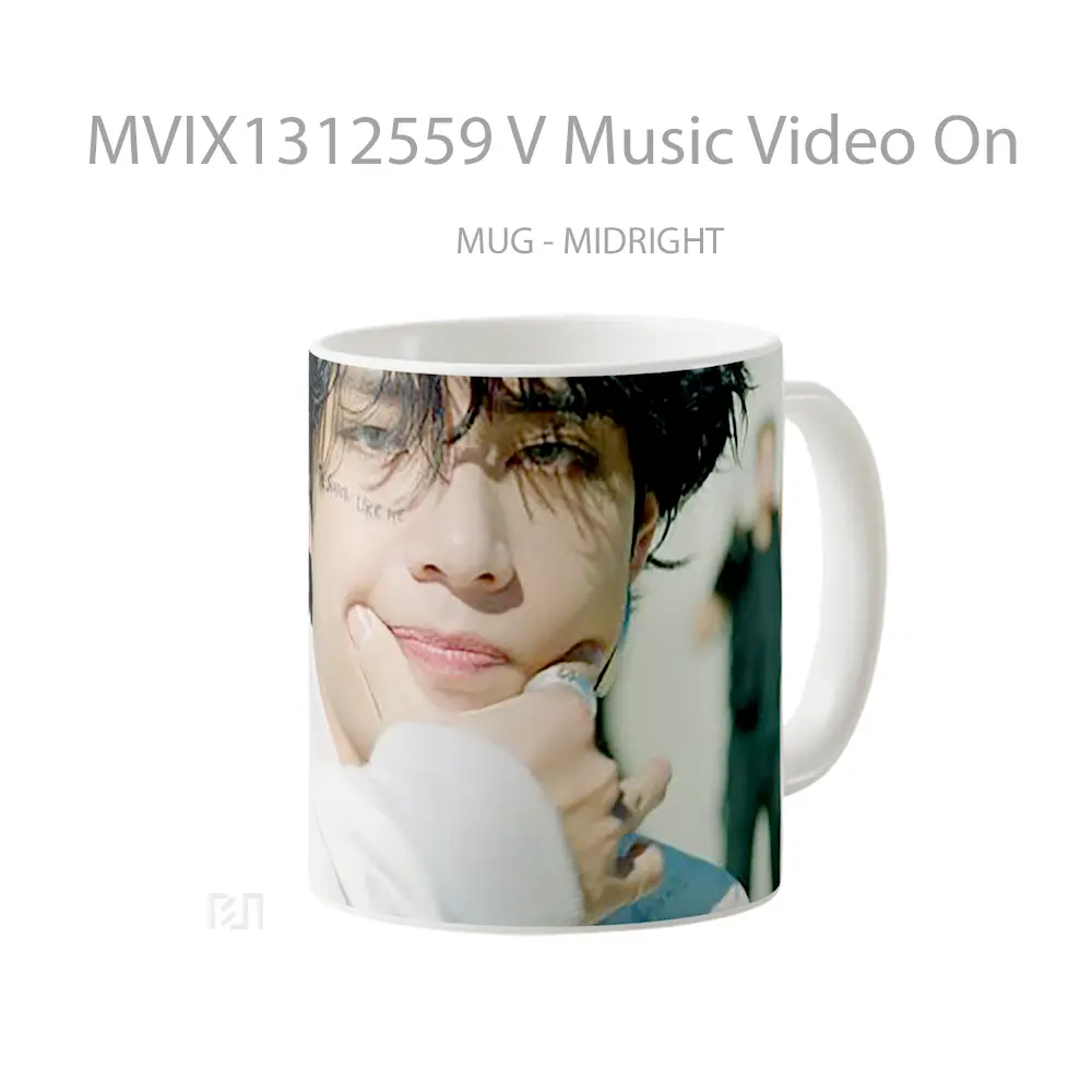 Mug V Music Video On Gelas Keramik Unik - All-side / Desain