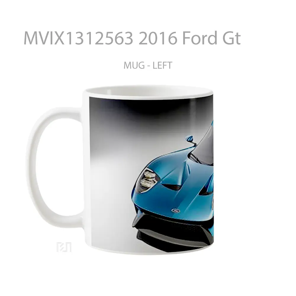 Mug 2016 Ford Gt Cangkir Mobil - All-side / Desain