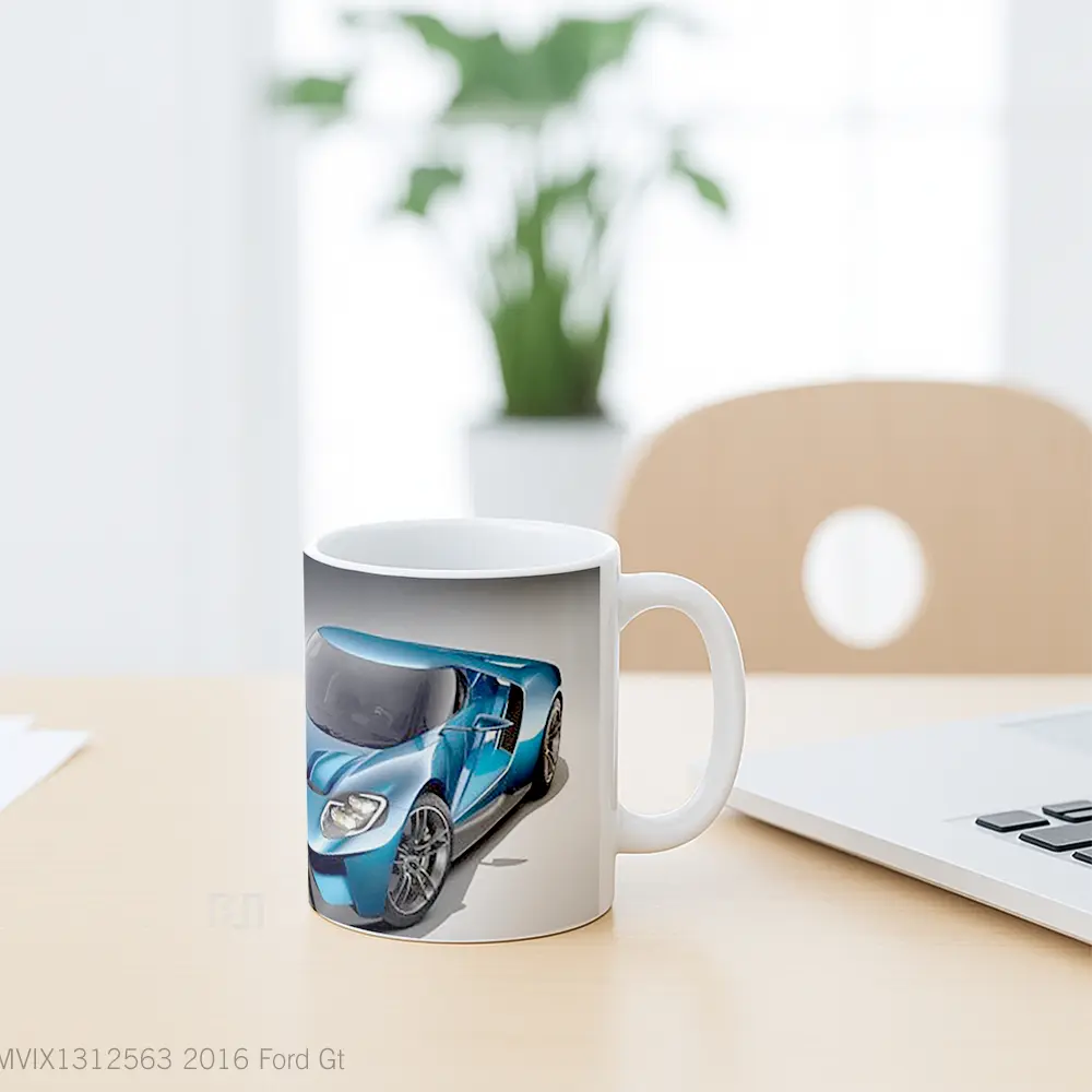 Mug 2016 Ford Gt Cangkir Mobil - All-side / Desain