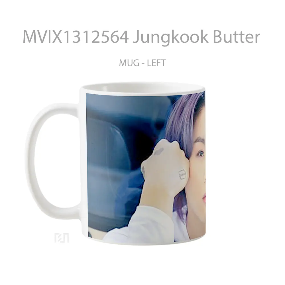 Mug Jungkook Butter Gelas Keramik Unik - All-side / Desain