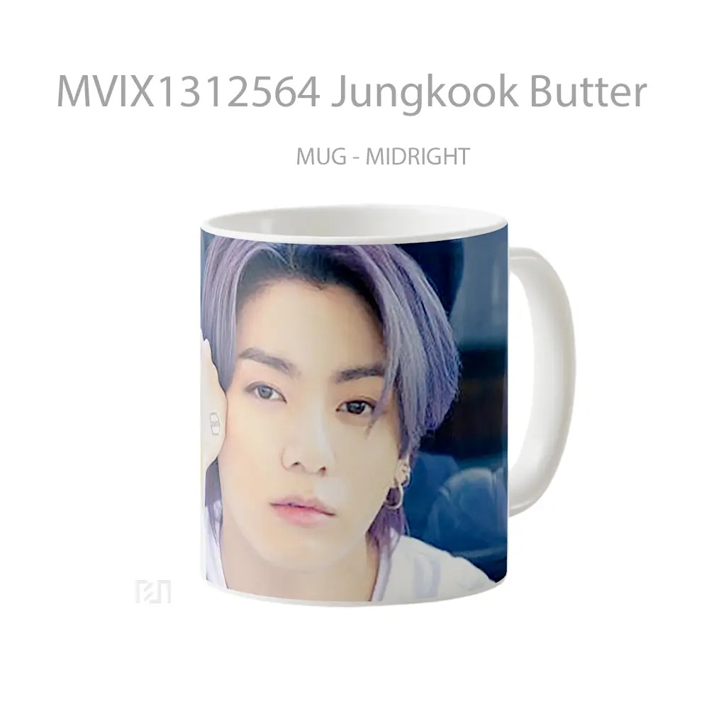 Mug Jungkook Butter Gelas Keramik Unik - All-side / Desain