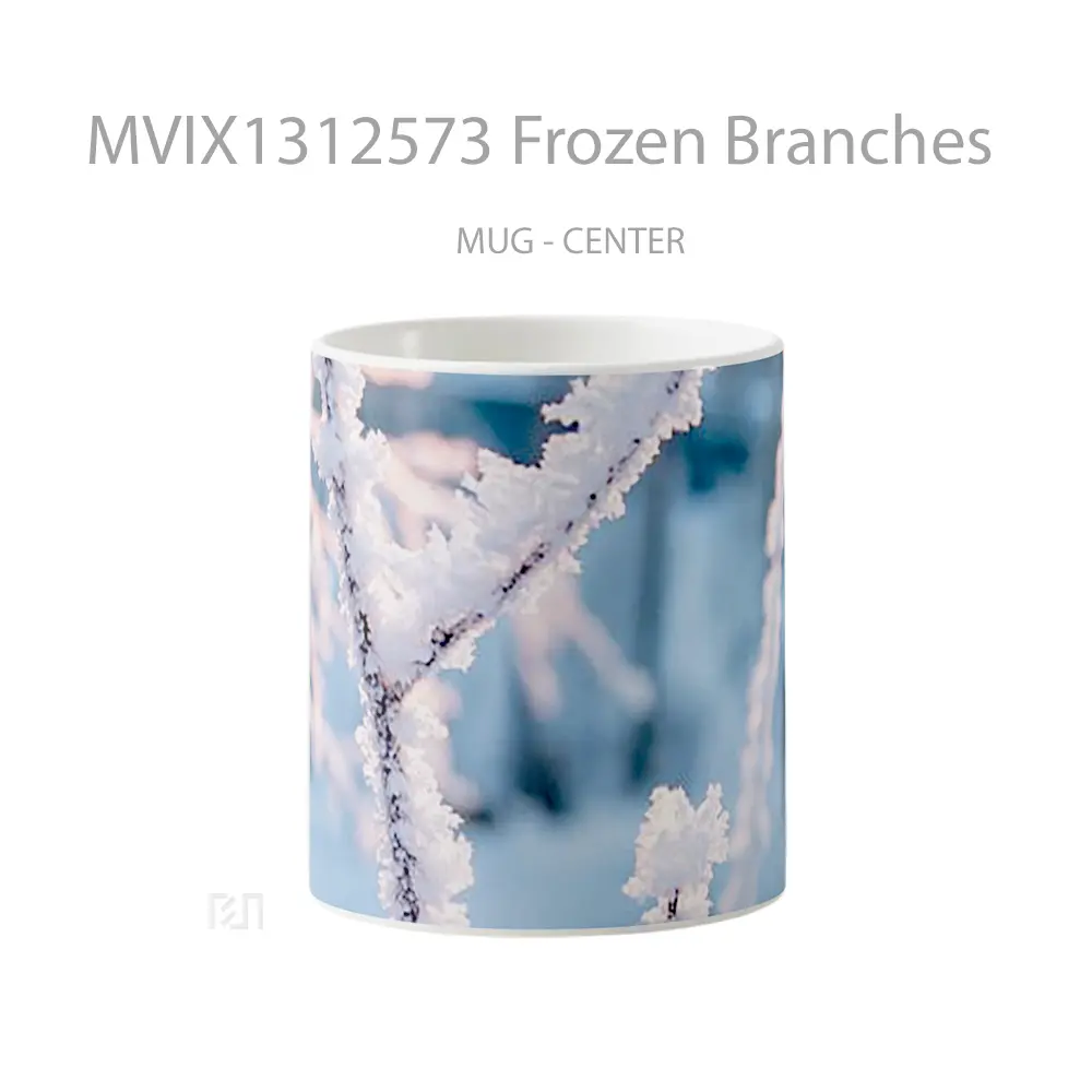 Mug Frozen Branches Gelas Keramik Unik