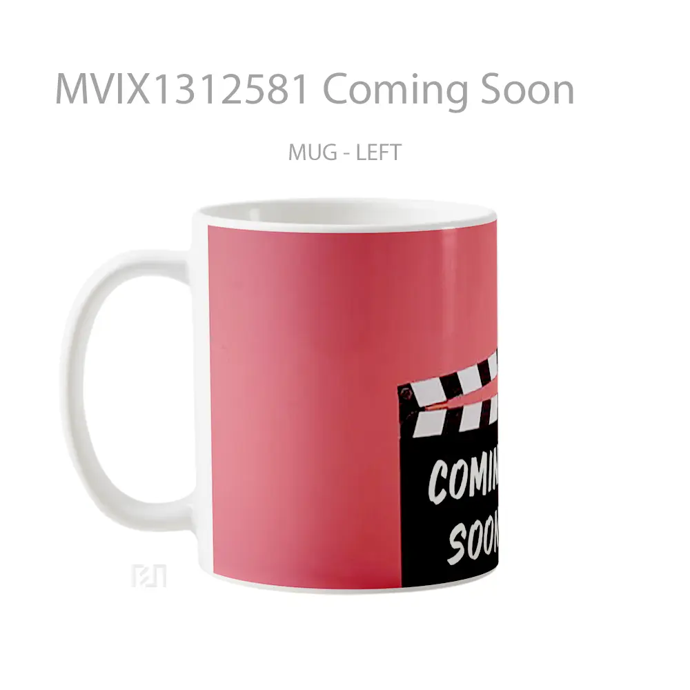 Mug Coming Soon Gelas Keramik Unik - All-side / Desain
