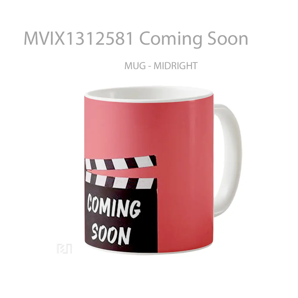 Mug Coming Soon Gelas Keramik Unik - All-side / Desain