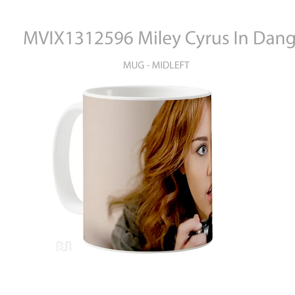 Mug Miley Cyrus In Dangerously Infiltrated Gelas Selebriti - All-side / Desain