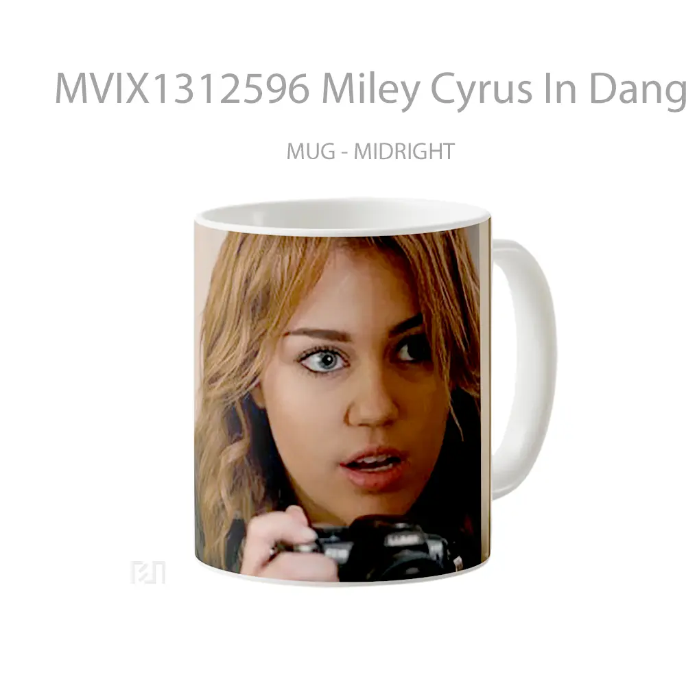 Mug Miley Cyrus In Dangerously Infiltrated Gelas Selebriti - All-side / Desain