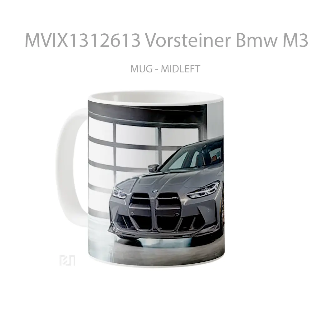 Mug Vorsteiner Bmw M3 Vrs Cangkir Mobil - All-side / Desain