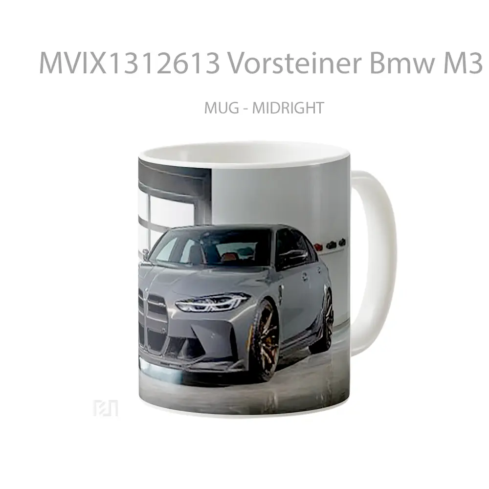 Mug Vorsteiner Bmw M3 Vrs Cangkir Mobil - All-side / Desain