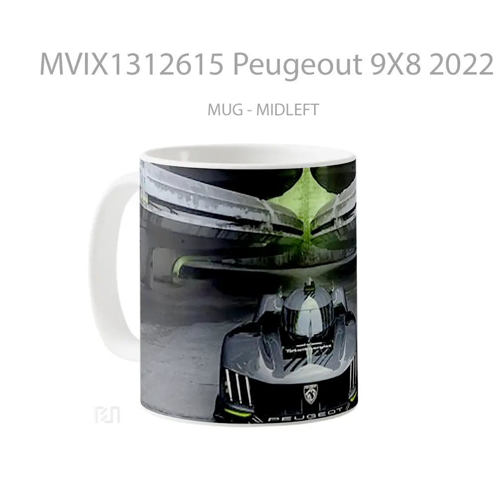Mug Peugeout 9X8 2022 Gelas Keramik Unik - All-side / Desain