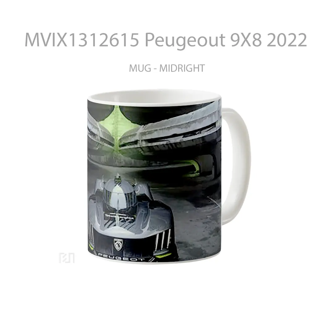 Mug Peugeout 9X8 2022 Gelas Keramik Unik - All-side / Desain