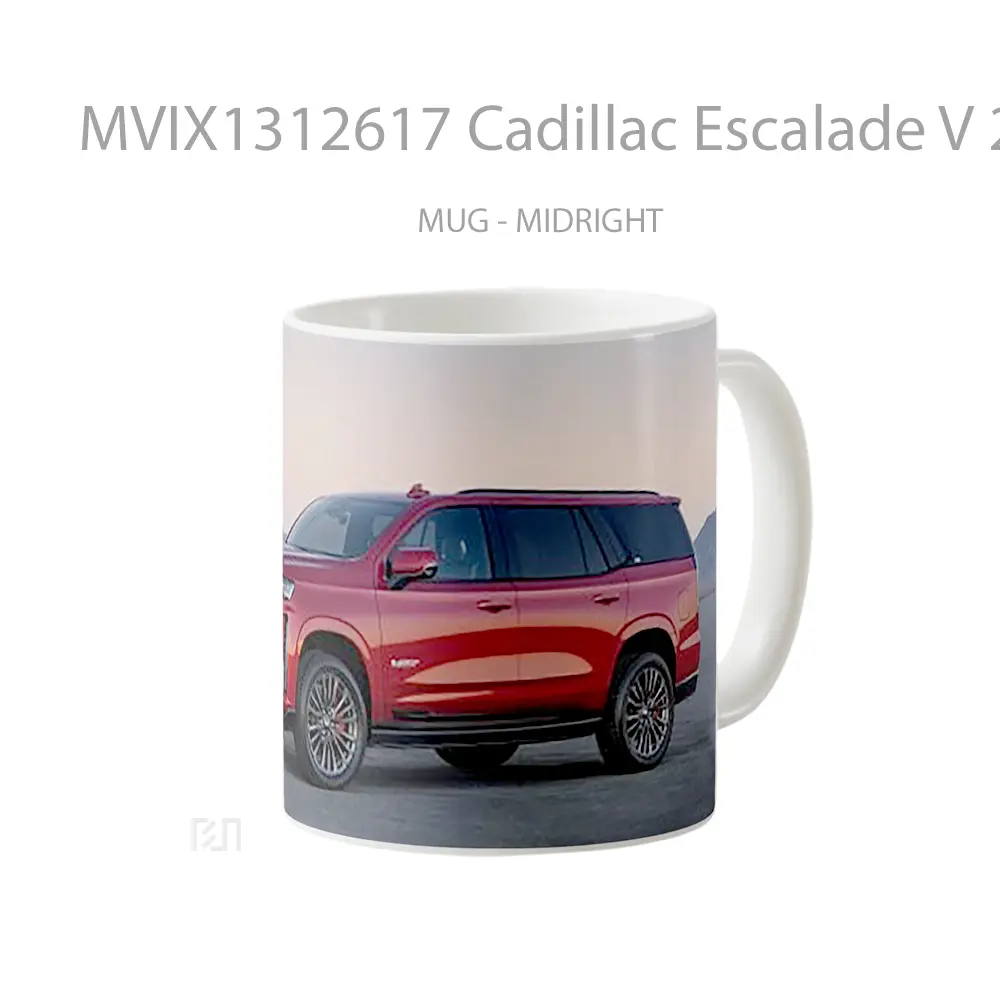 Mug Cadillac Escalade V 2 Gelas Keramik Unik - All-side / Desain