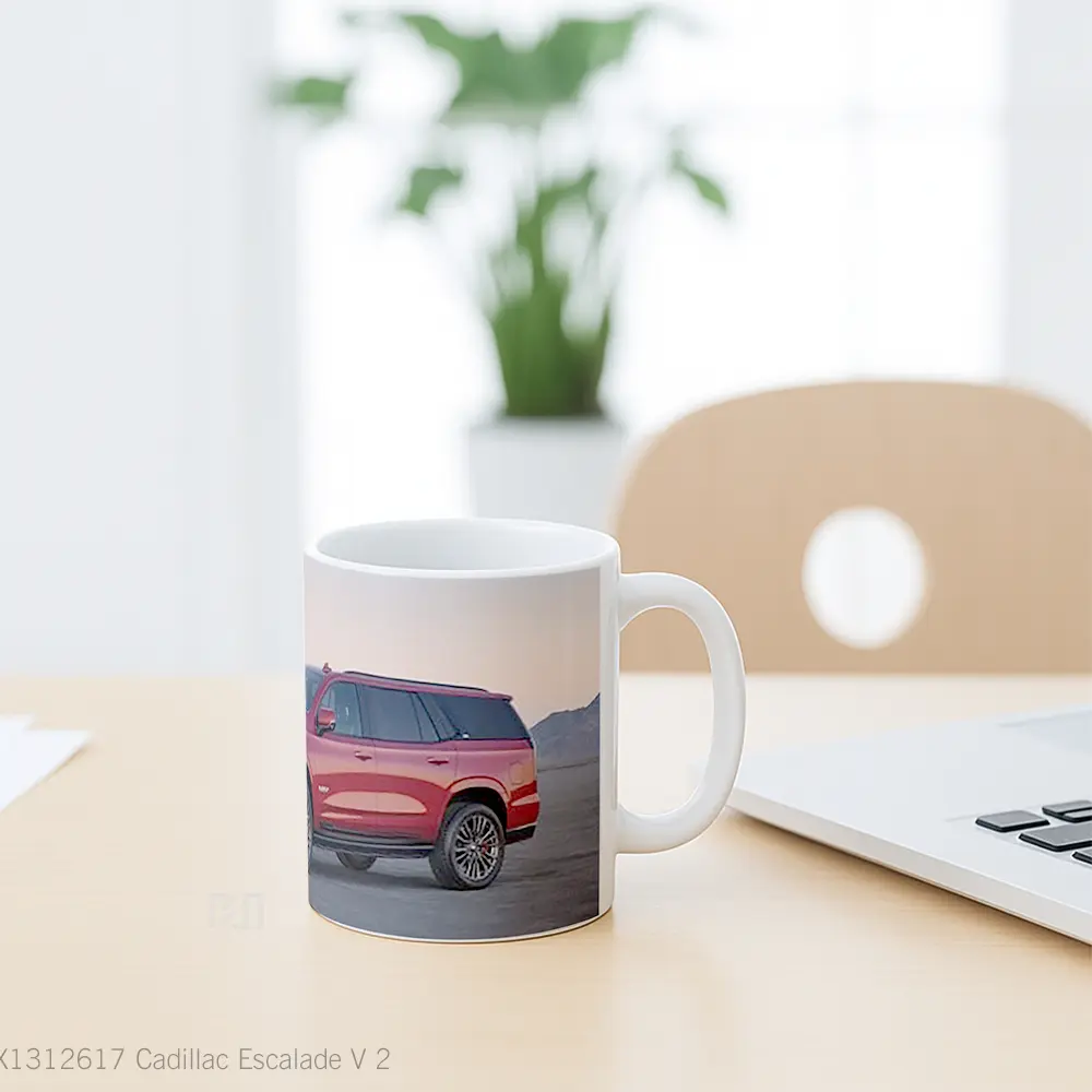 Mug Cadillac Escalade V 2 Gelas Keramik Unik - All-side / Desain