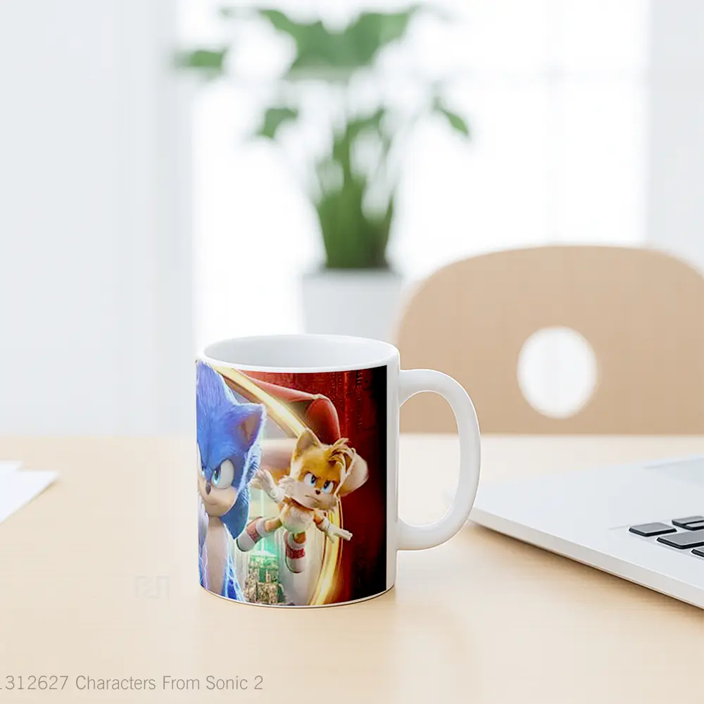 Mug Characters From Sonic 2 Gelas Keramik Unik - All-side / Desain