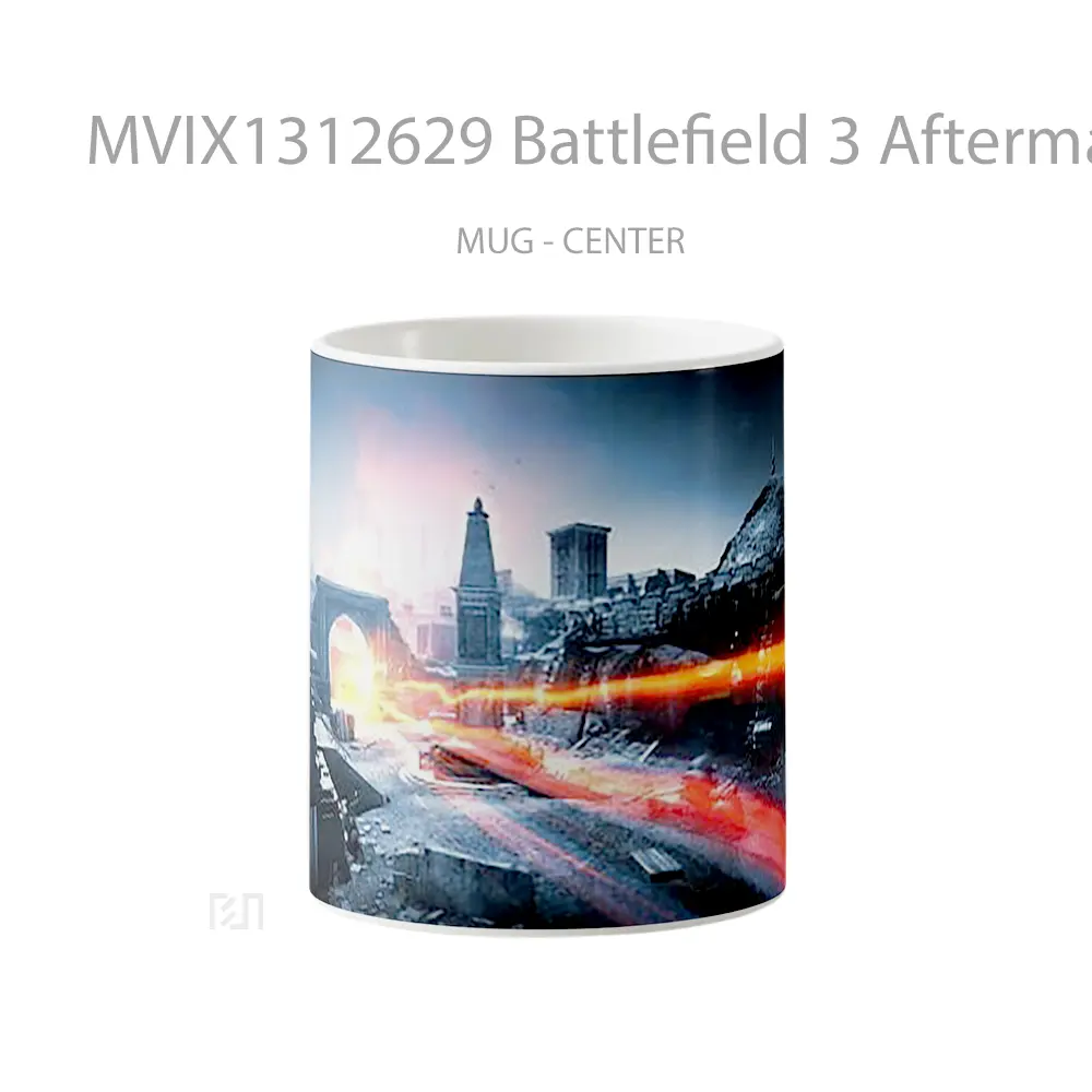 Mug Battlefield 3 Aftermath Gelas Keramik Unik