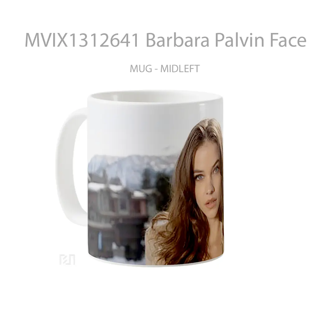 Mug Barbara Palvin Face Gelas Keramik Unik - All-side / Desain