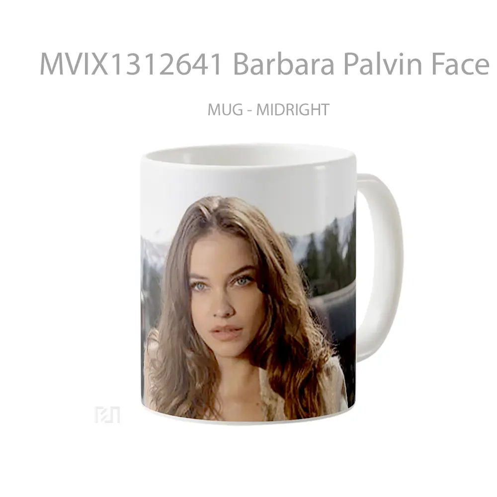 Mug Barbara Palvin Face Gelas Keramik Unik - All-side / Desain