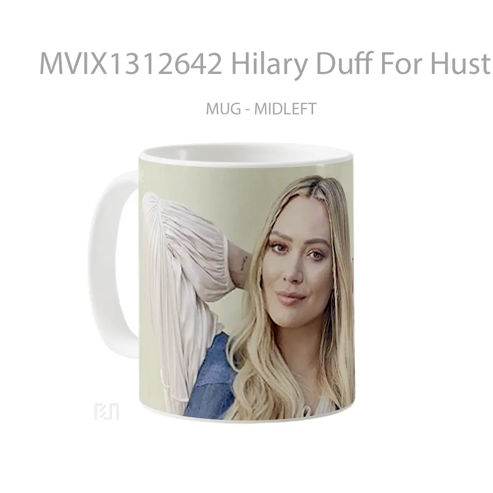 Mug Hilary Duff For Hustle Gelas Keramik Unik - All-side / Desain