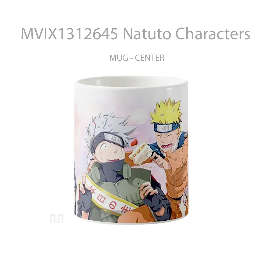 Mug Natuto Characters Gelas Keramik Unik