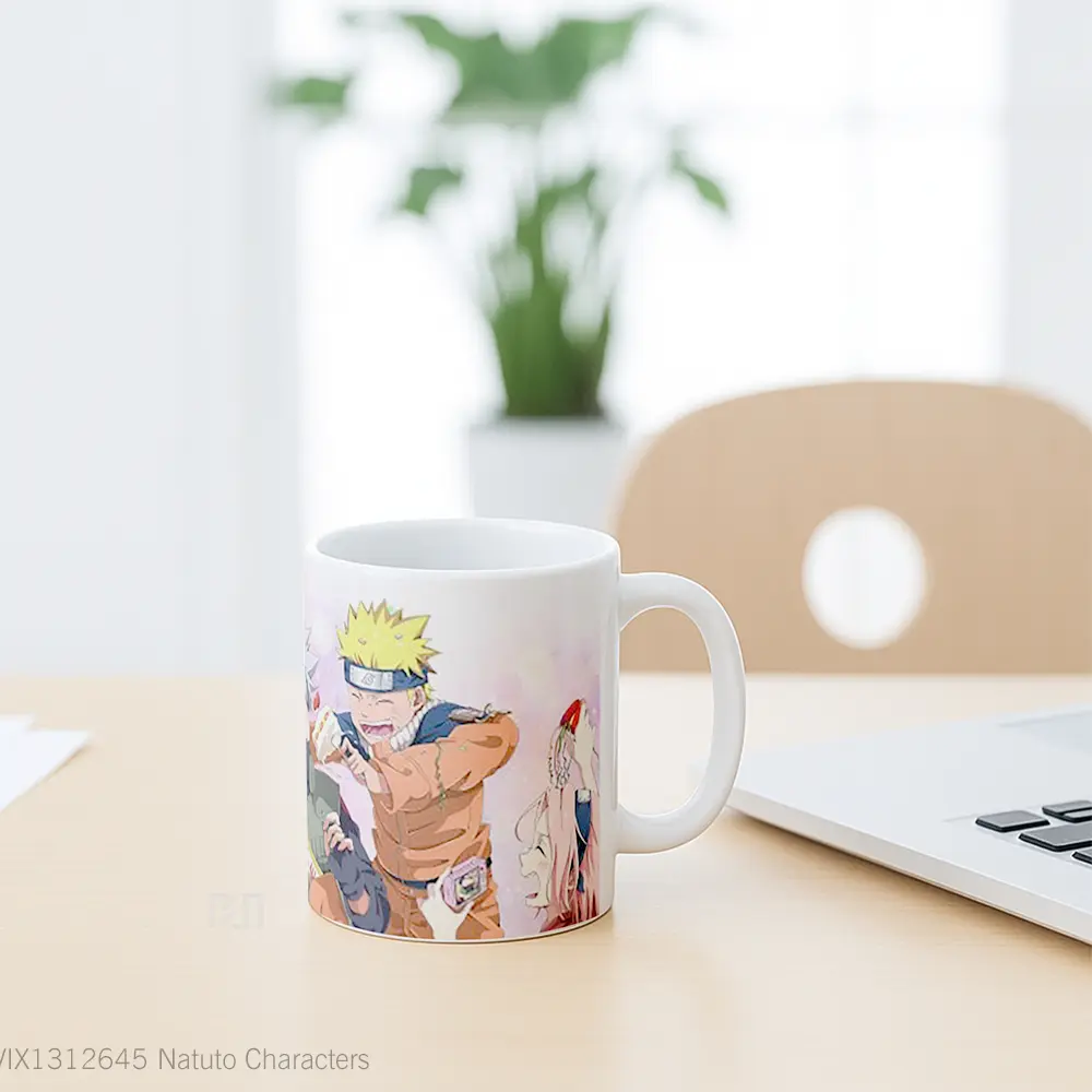 Mug Natuto Characters Gelas Keramik Unik - All-side / Desain