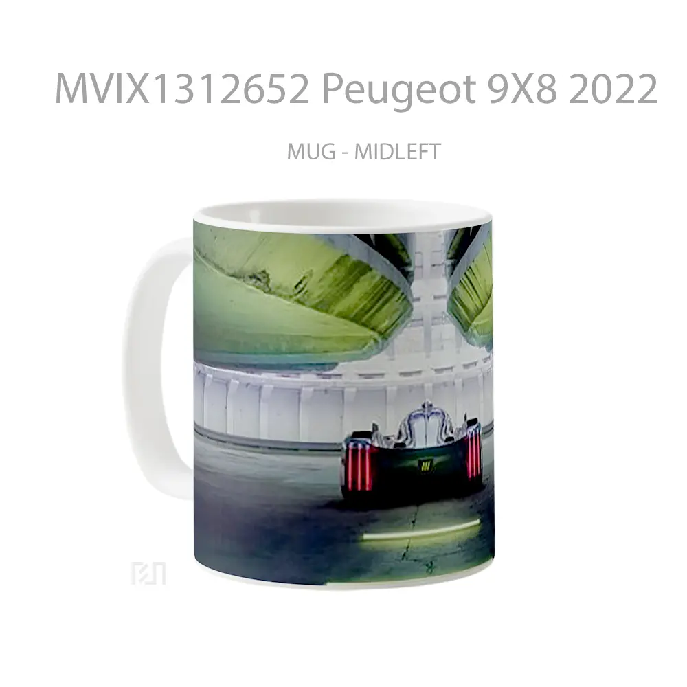 Mug Peugeot 9X8 2022 Gelas Keramik Unik - All-side / Desain