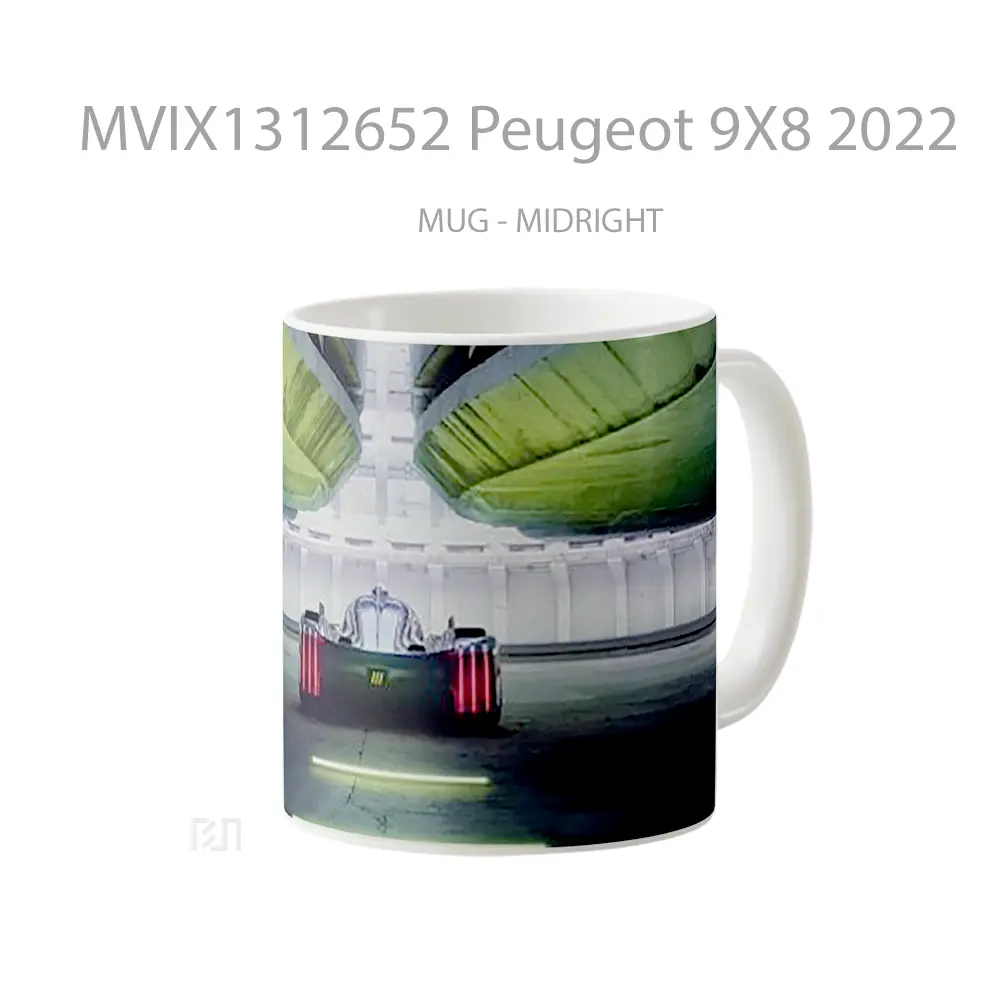 Mug Peugeot 9X8 2022 Gelas Keramik Unik - All-side / Desain