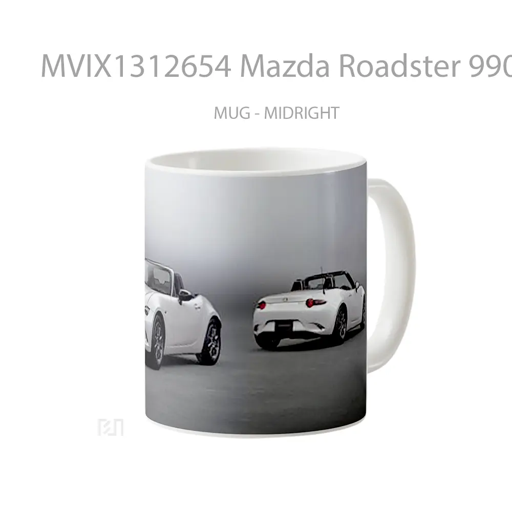 Mug Mazda Roadster 990S Cangkir Mobil - All-side / Desain