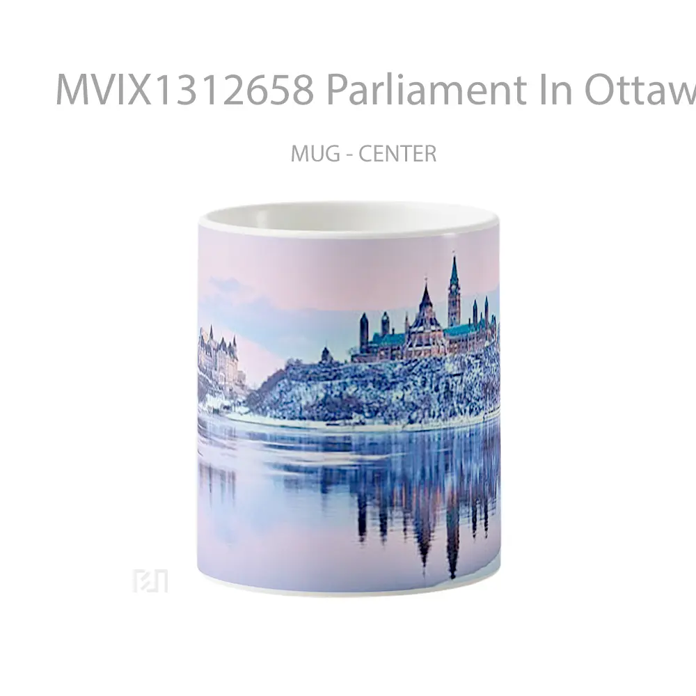 Mug Parliament In Ottawa Canada Gelas Keramik Unik