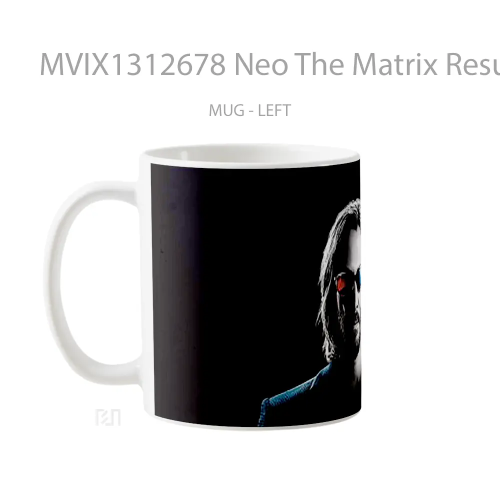 Mug Neo The Matrix Resurrections Gelas Film - All-side / Desain