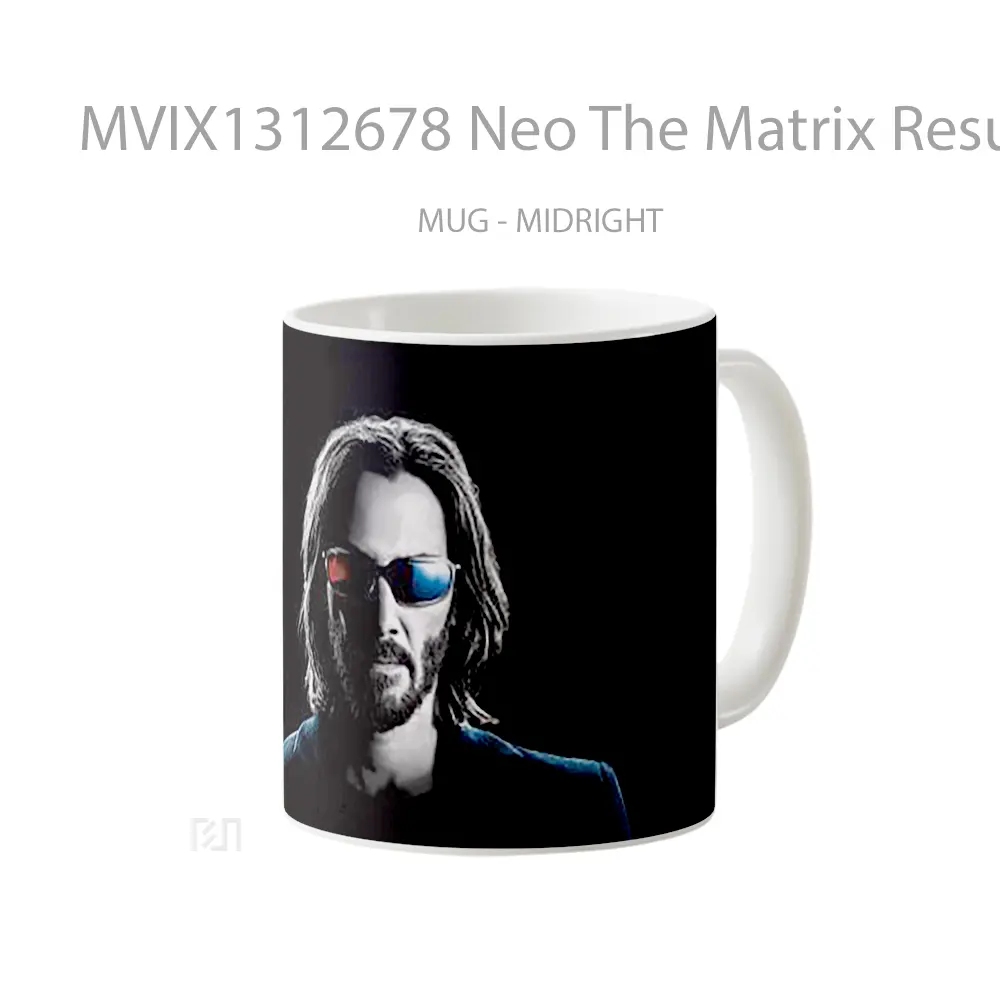 Mug Neo The Matrix Resurrections Gelas Film - All-side / Desain