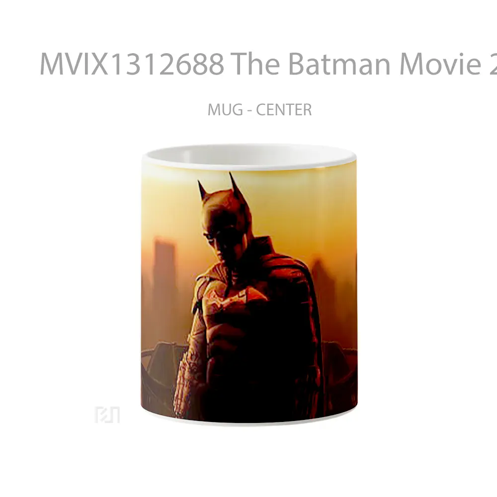 Mug The Batman Movie 2022 Gelas Superhero