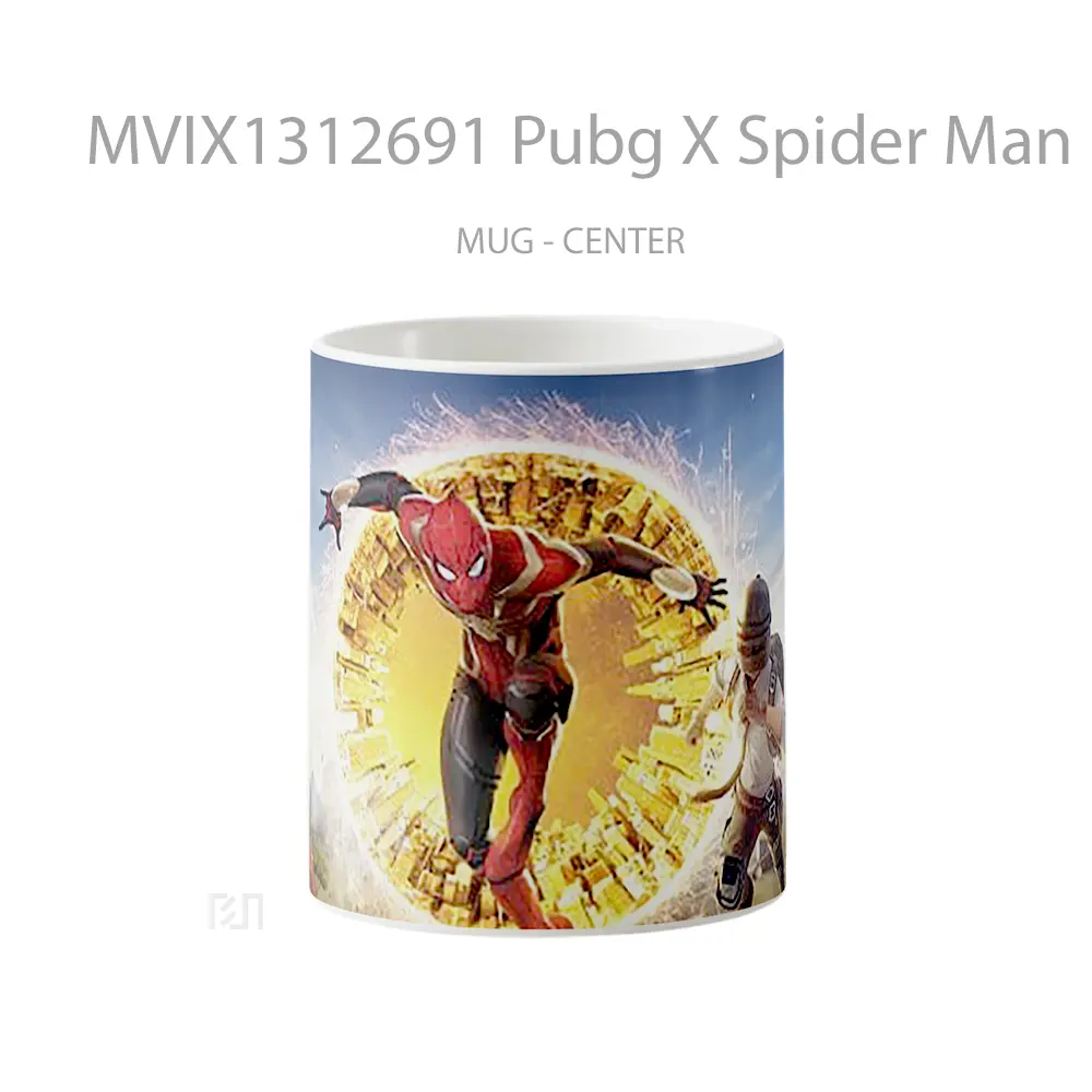 Mug Pubg X Spider Man Gelas Superhero