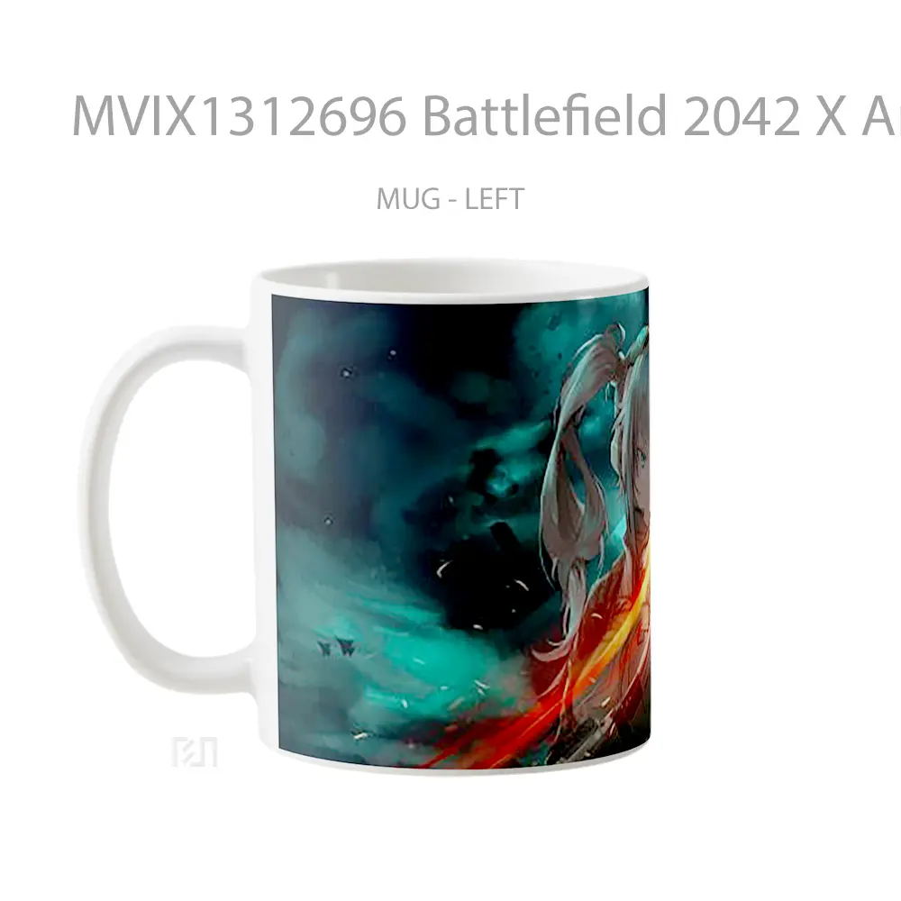Mug Battlefield 2042 X Anime Cangkir Anime - All-side / Desain
