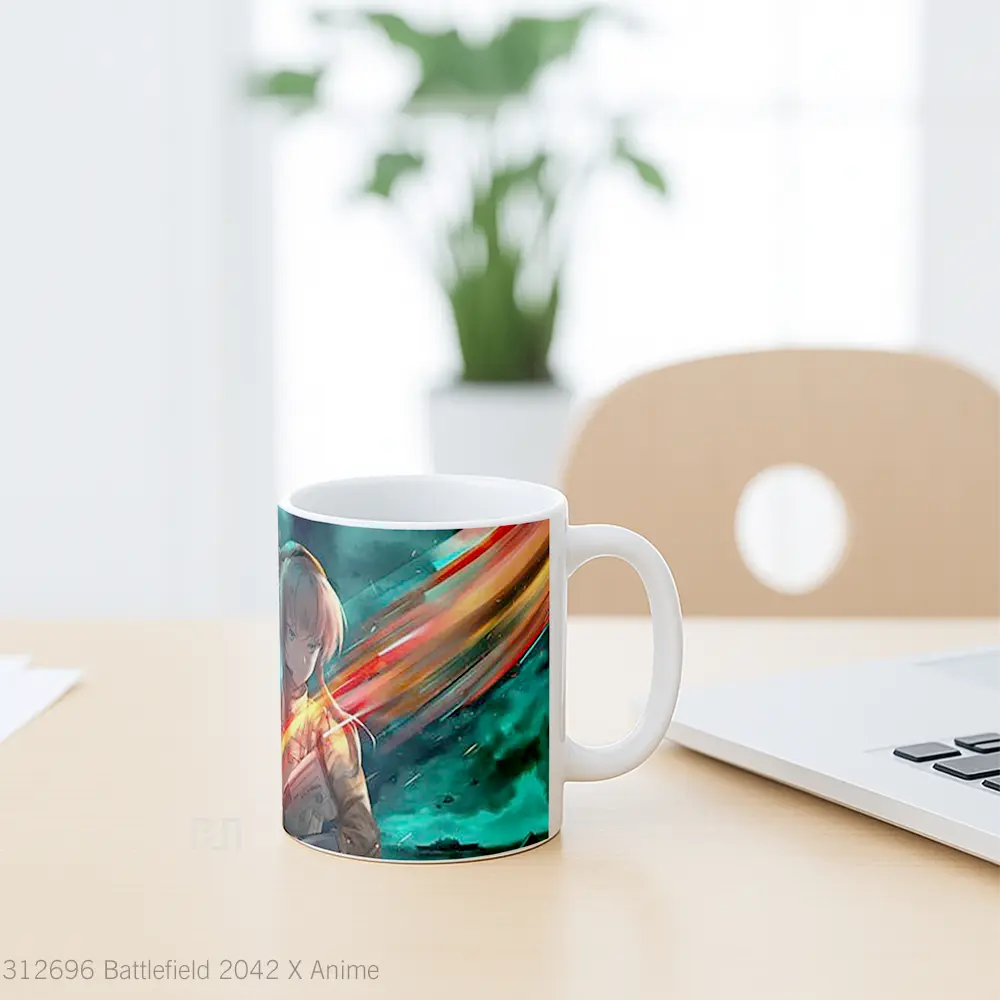 Mug Battlefield 2042 X Anime Cangkir Anime - All-side / Desain