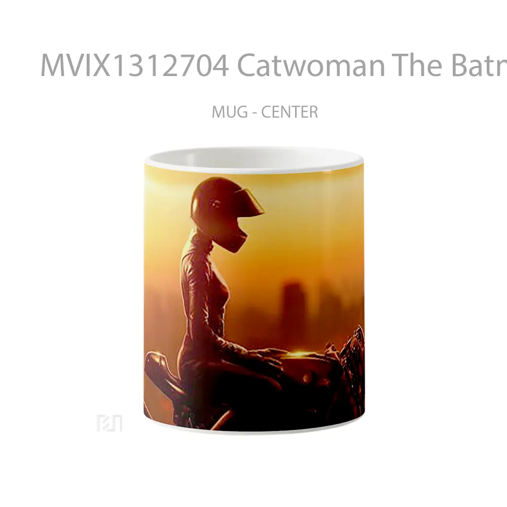 Mug Catwoman The Batman 2022 Gelas Superhero