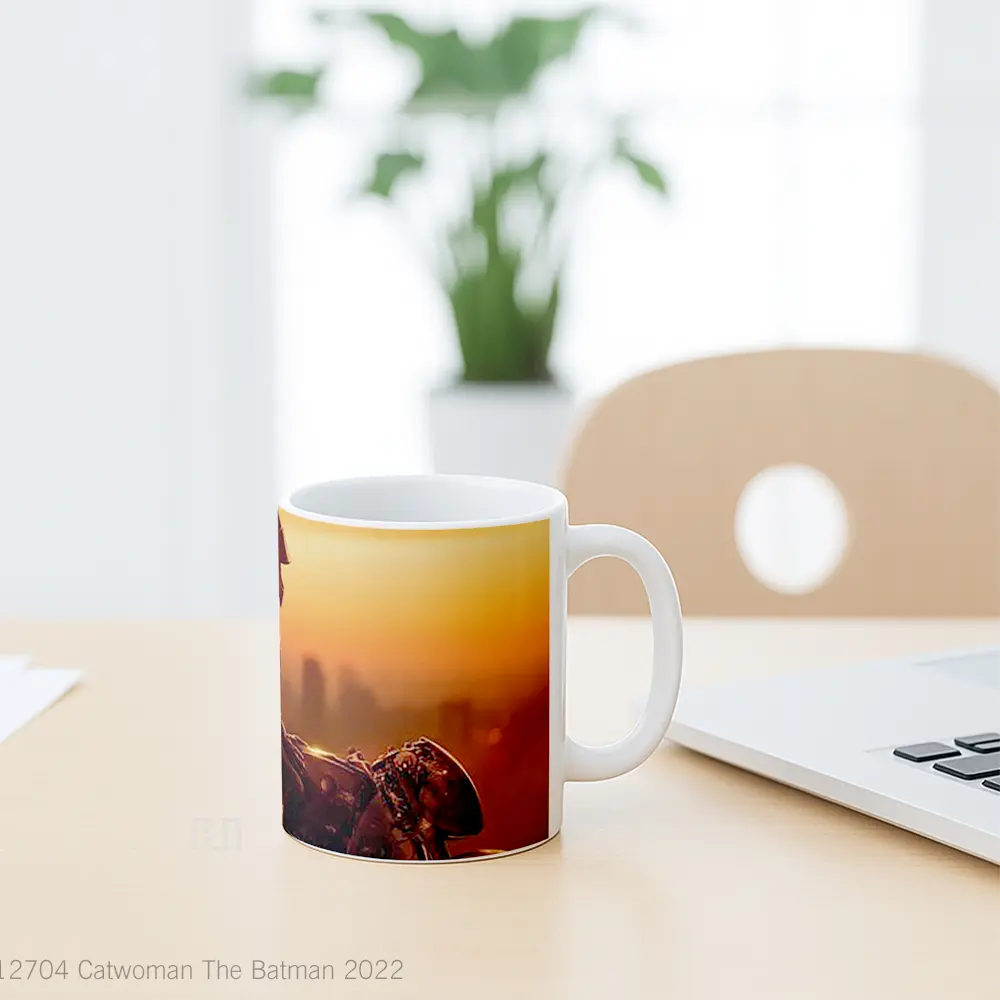 Mug Catwoman The Batman 2022 Gelas Superhero - All-side / Desain
