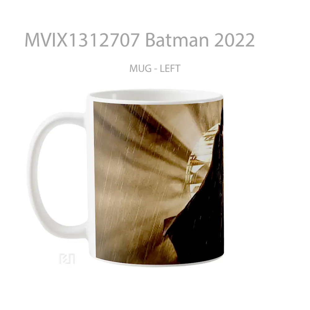 Mug Batman 2022 Gelas Superhero - All-side / Desain