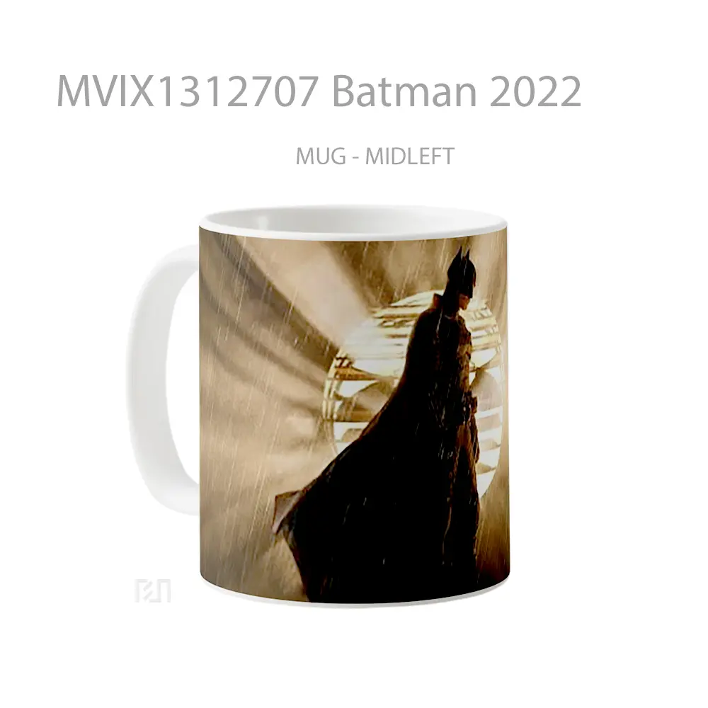 Mug Batman 2022 Gelas Superhero - All-side / Desain