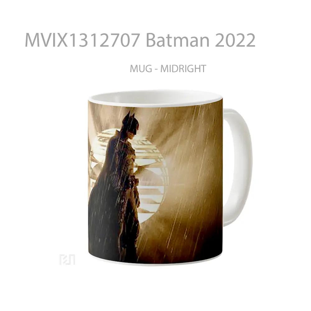 Mug Batman 2022 Gelas Superhero - All-side / Desain