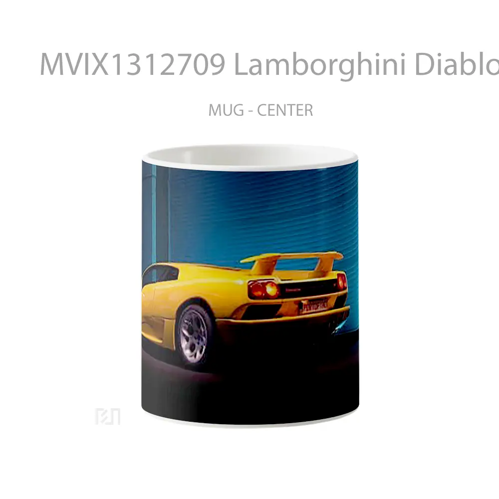 Mug Lamborghini Diablo 2022 Cangkir Mobil