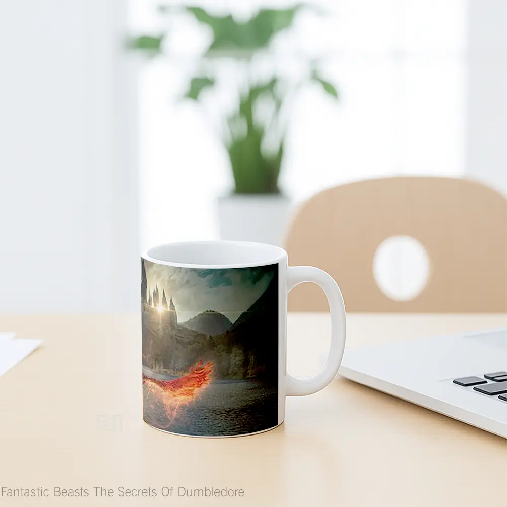 Mug Fantastic Beasts The Secrets Of Dumbledore Gelas Keramik Unik - All-side / Desain