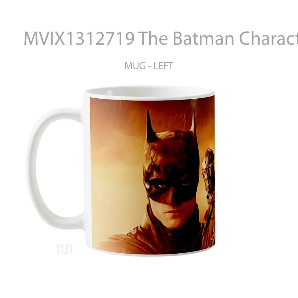 Mug The Batman Characters Gelas Superhero - All-side / Desain
