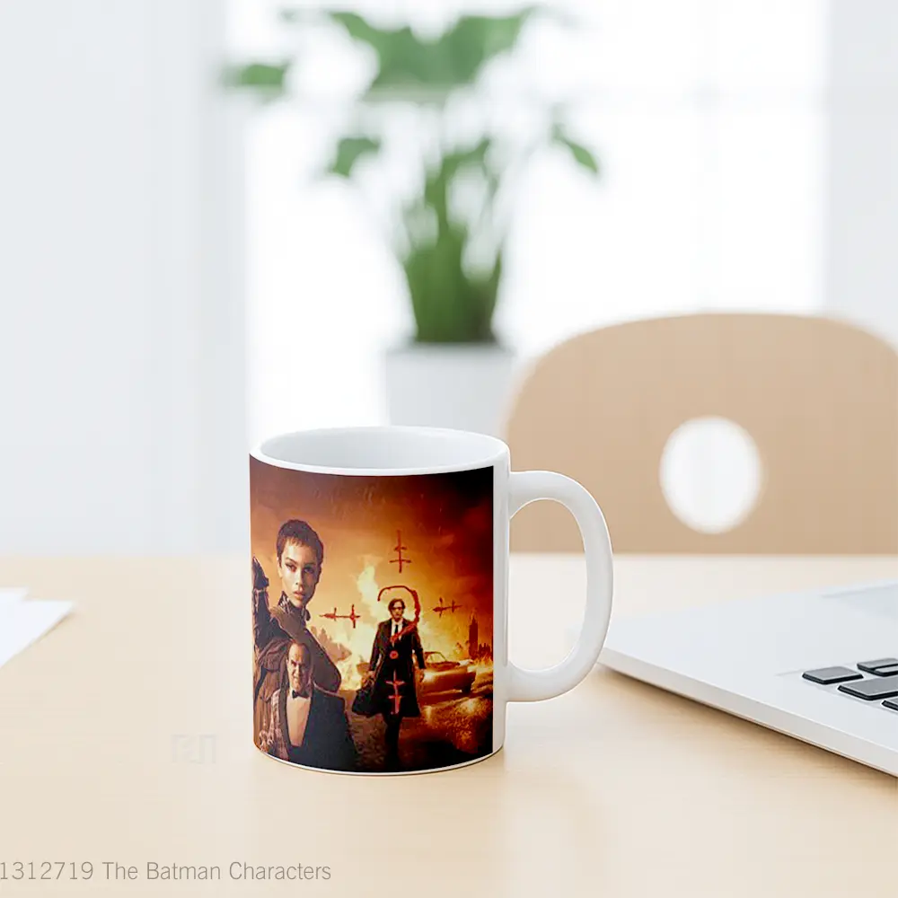 Mug The Batman Characters Gelas Superhero - All-side / Desain