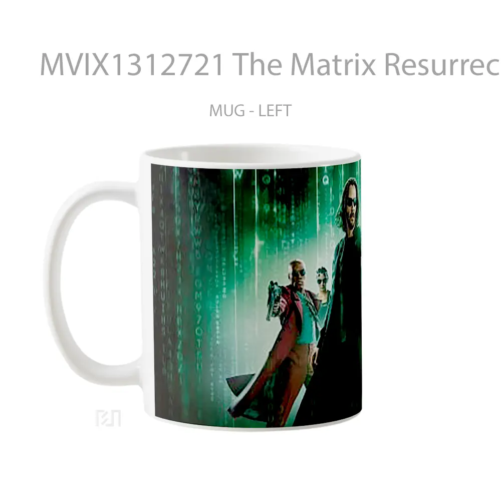 Mug The Matrix Resurrections 2022 Characters Gelas Film - All-side / Desain