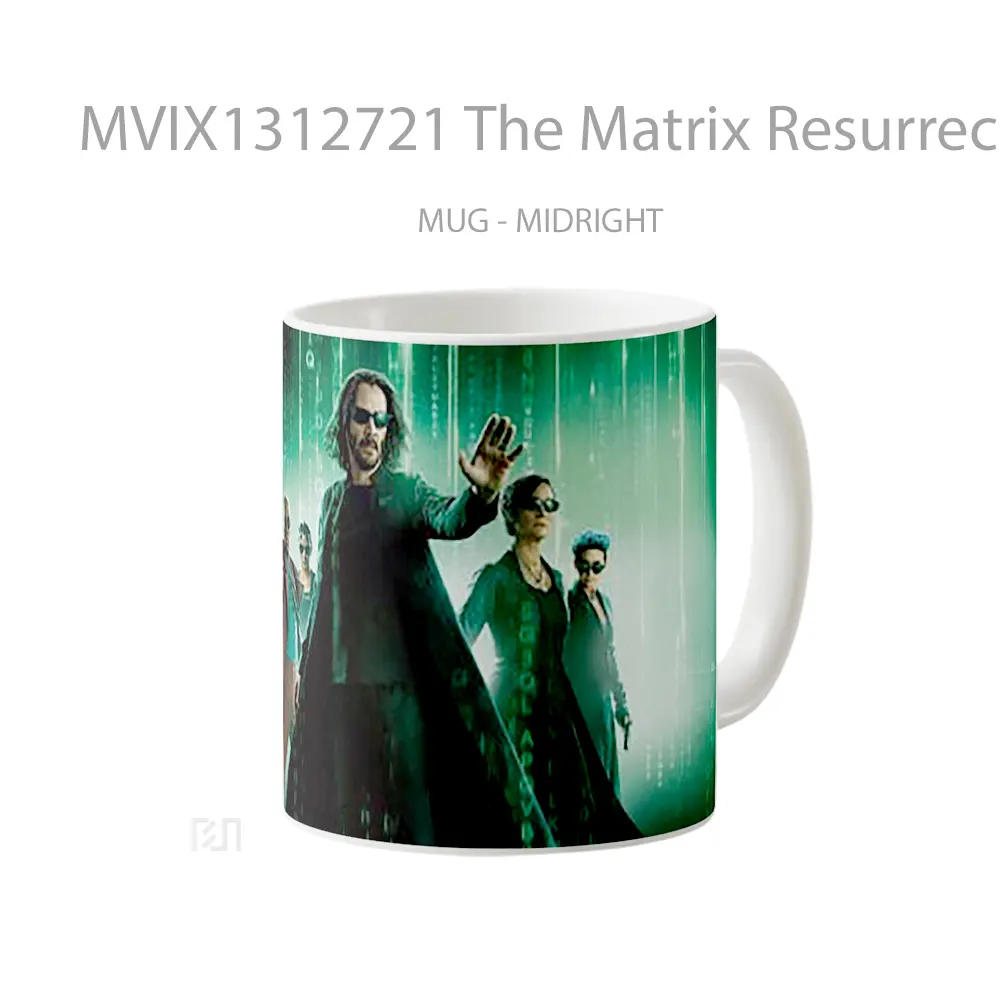 Mug The Matrix Resurrections 2022 Characters Gelas Film - All-side / Desain