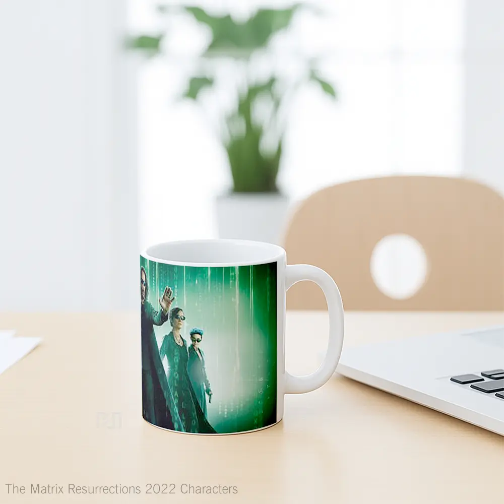 Mug The Matrix Resurrections 2022 Characters Gelas Film - All-side / Desain